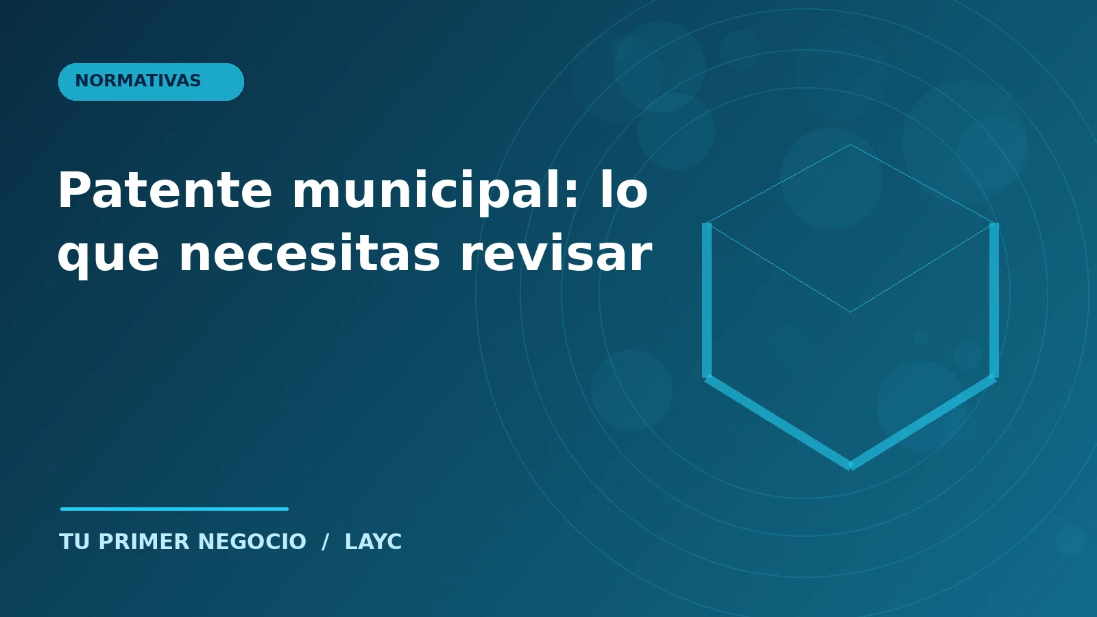 Patente municipal: lo que necesitas revisar