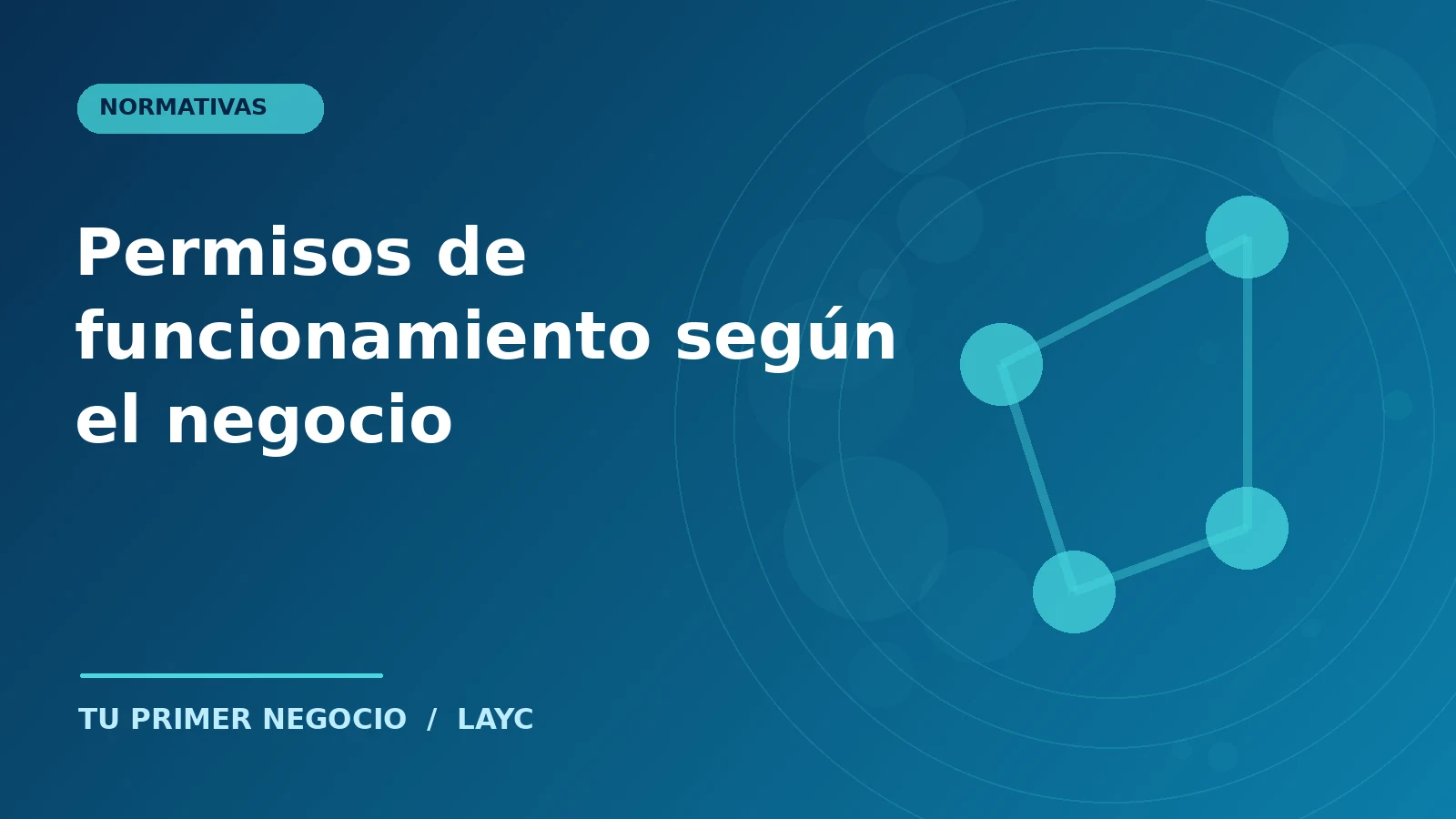 Permisos de funcionamiento según el negocio