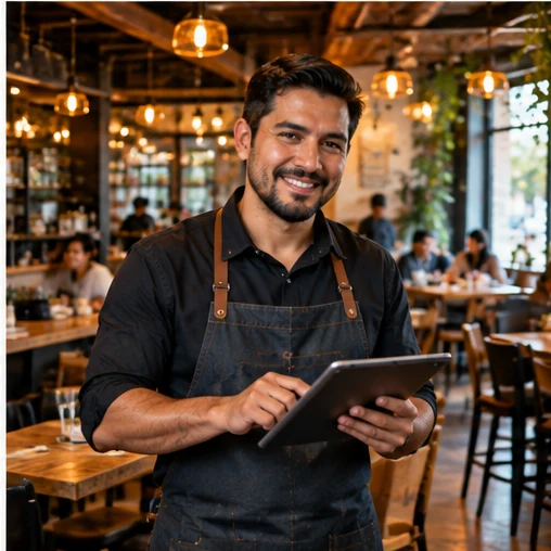 Escena fotográfica ilustrativa de Negocios y servicios